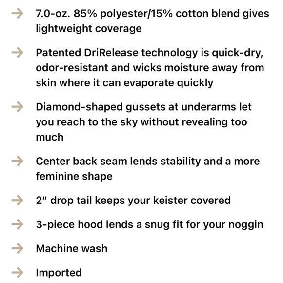 NWOT Duluth Trading Drynamite Work Waffle Pullover Hoodie - Picture 14 of 14